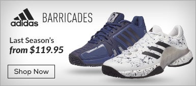 adidas Barricades, Last season's from $119.95