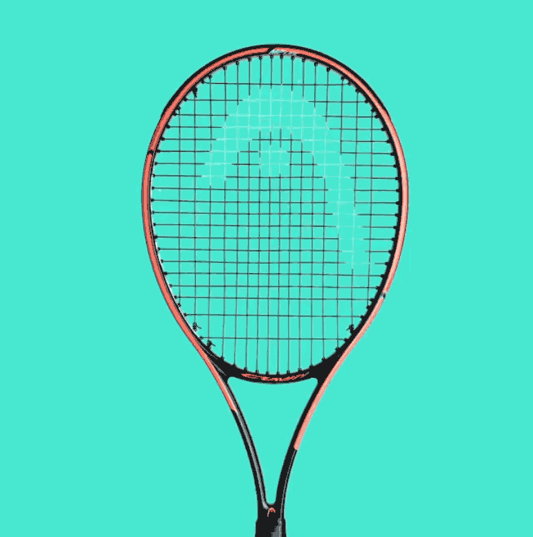 Spinning Head Gravity racquet. 