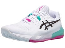 Asics Gel Resolution X Clay Wht Aurora Grn Men's Shoes