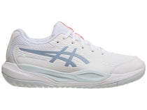 Asics Gel Resolution X GS Wh/Grey Blue Junior Shoes 