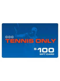 Tennis Only Gift Card $100