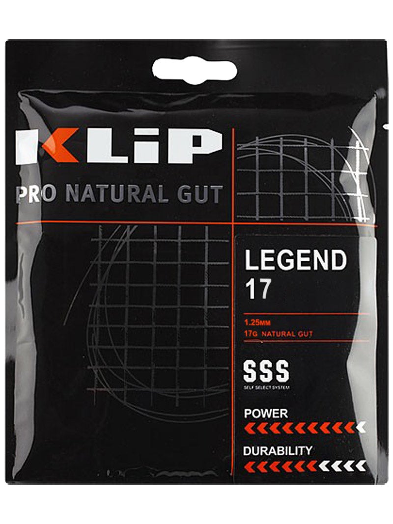 KLIP Legend Natural Gut 1.25/17G String Set Tennis Only