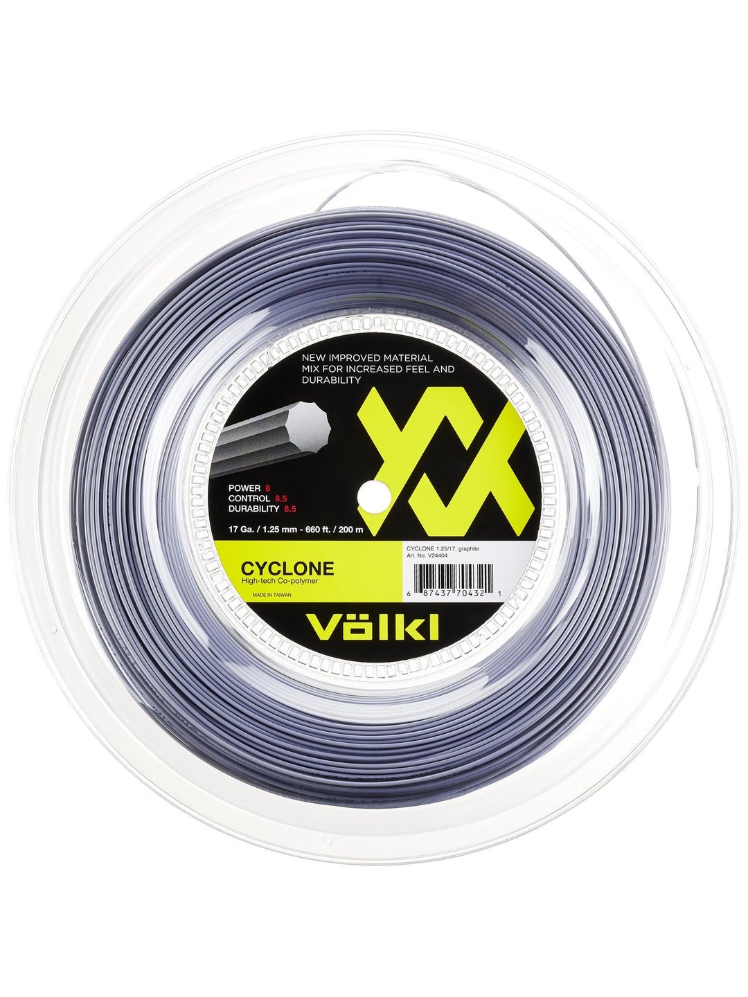 Volkl Cyclone 17/1.25 String Reel - 200m | Tennis Only