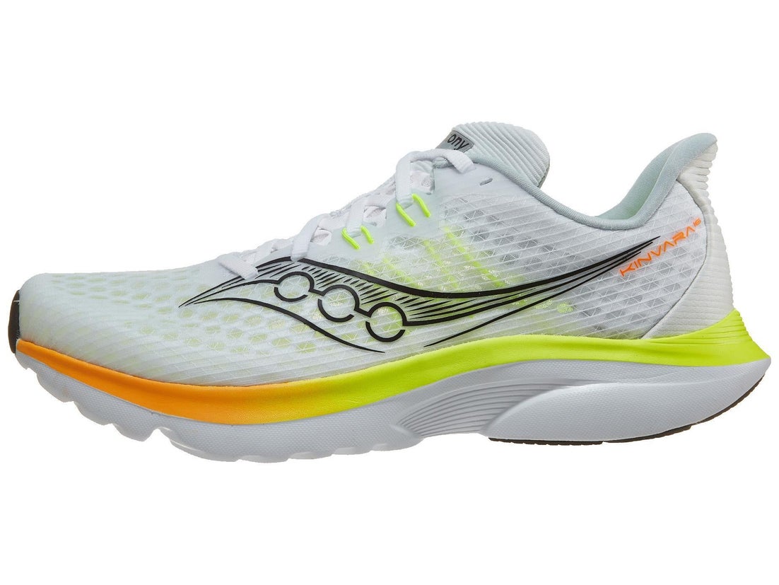 Saucony Kinvara 10 Men's Shoes Citron/teal Yellowdog  display picture 3