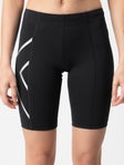 2XU Women's Compression Short MD Black/Silver