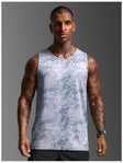 2XU Men Aero Mesh Tank SM Weathervane