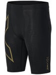 2XU Men's LightS Run Comp Short XS Black/Gold