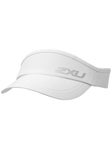 2XU Run Visor  White/White