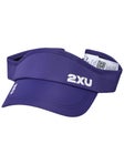2XU Run Visor  Future Dusk/White