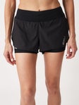 2XU Women's Aero 2-in-1 4" Short Black