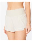 2XU Wom Aero 2n1 Short LG Oatmeal/Oatmeal Reflect