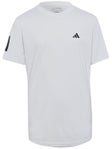 adidas Boy's Core Club 3 Stripe Crew