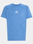 adidas Boy's Training Logo Tee Navy 7-8