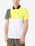 Australian Men's Ace Colour-Block Polo White M