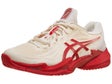Asics Court FF 3 Novak Cream/Red Men's Shoes 