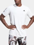 adidas Men's Core Club 3 Stripe Crew White XXL