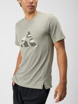 adidas Men's Camo Logo T-Shirt Green L