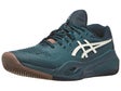 Asics Gel Resolution X Clay Green/Birch Men's Shoes 