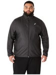 ASICS Men's Silver Jacket Performance Black