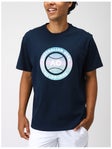 AO Men's Round Logo Tee Navy L