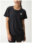 adidas Wom adizero Running Tee MD Black