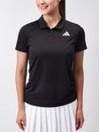 adidas Women's Core Club Polo Black S