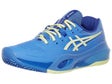 Asics Gel Resolution X Clay Blue/Yel Women's Shoes 