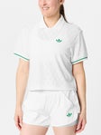 adidas Women's Originals Pro Polo White L