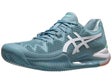 ASICS Gel Resolution 8 CLAY Smoke Blue/Wh Women's Shoes