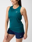 ASICS Wom Silver Tank SM Rich Teal