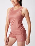 ASICS Wom Silver Tank XL Light Garnet