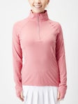 BloqUV Women's Half Zip Top - Dusty Rose