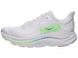 HOKA Clifton 10 Men's Shoes Ash Grey/Neon Green