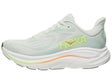 HOKA Clifton 10 Women's Shoes Sea Glass/Neon Flame