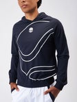 Hydrogen Men's 3D Tennis Ball Hoodie Navy M