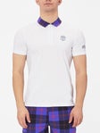 Hydrogen Men's Tartan Zip Tech Polo