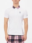 Hydrogen Men's Tartan Zip Tech Polo