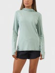 Janji Wom Sunchaser 50 Hooded LS LG Thistle