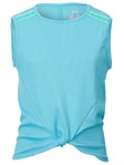 LIL Girl's Desert Vibes Twist Tank Blue LG