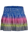 Lucky In Love Girl's Neon Lights Smocked Skirt