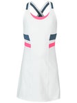 LIL Girl's Palms Fast Rally Dress White MD