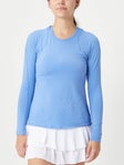 Lucky in Love Women's L-UV Breeze Long Sleeve - Marine