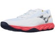 Mizuno Wave Enforce Court Wht/Blu/Coral Men's Shoes
