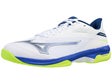 Mizuno Wave Exceed Court Wh/Dazzle Blue Men's Shoes