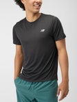 New Balance Men Athletics T-shirt SM Black