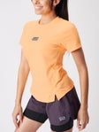 NB Wom AT Nvent Tee XL Solar Flare