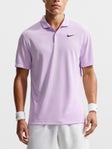 Nike Men's Solid Polo Purple XL