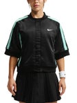 Nike Women's Slam Short Sleeve Jacket Black XS