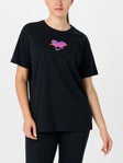 Nike Women's Melbourne Slam Top Black XS
