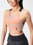 ON Wom Performance Bra MD Woodrose | Black